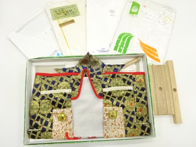 JAPANESE KIMONO / ANTIQUE KIMONO UNDERGARMENTS / VARIOUS JIN-HAORI SET